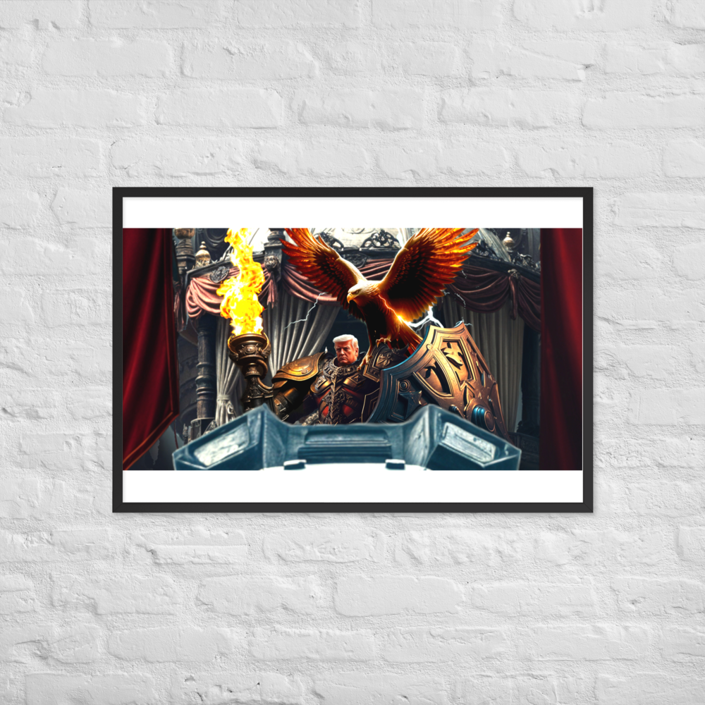 Enhanced Matte Paper Framed Poster (cm) 61×91 cm