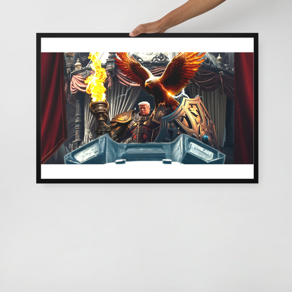 Enhanced Matte Paper Framed Poster (cm) 61×91 cm