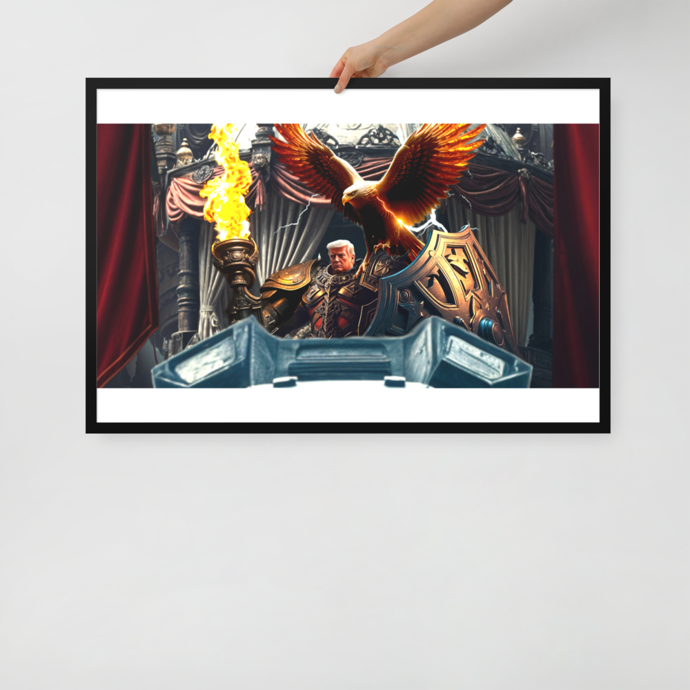 Enhanced Matte Paper Framed Poster (cm) 61×91 cm