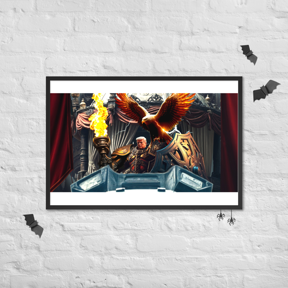 Enhanced Matte Paper Framed Poster (cm) 61×91 cm