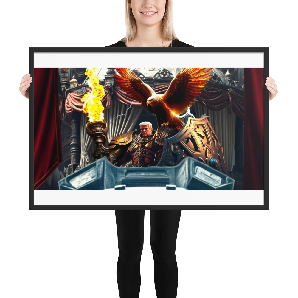 Enhanced Matte Paper Framed Poster (cm) 61×91 cm