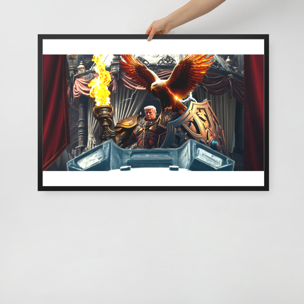 Enhanced Matte Paper Framed Poster (in) 24″×36″