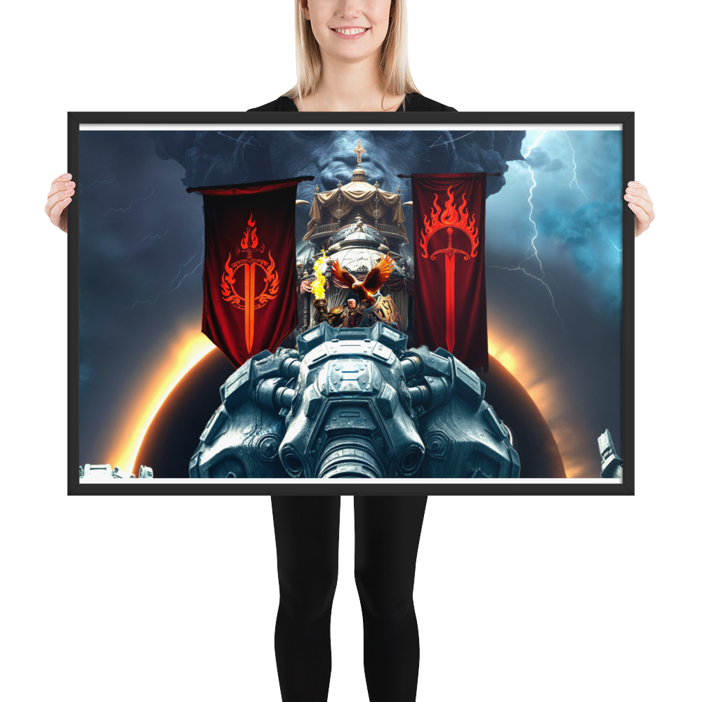 Enhanced Matte Paper Framed Poster (in) 24″×36″