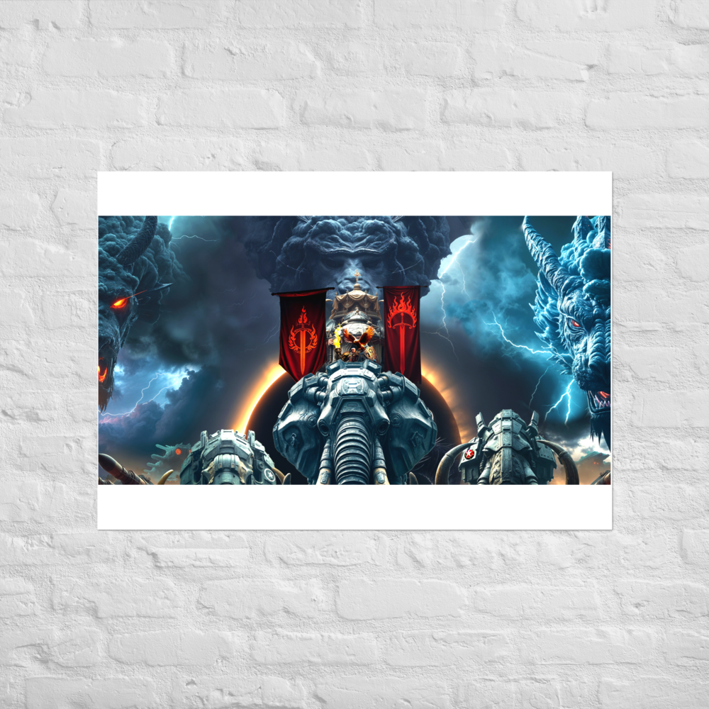 Enhanced Matte Paper Poster (cm) 70×100 cm