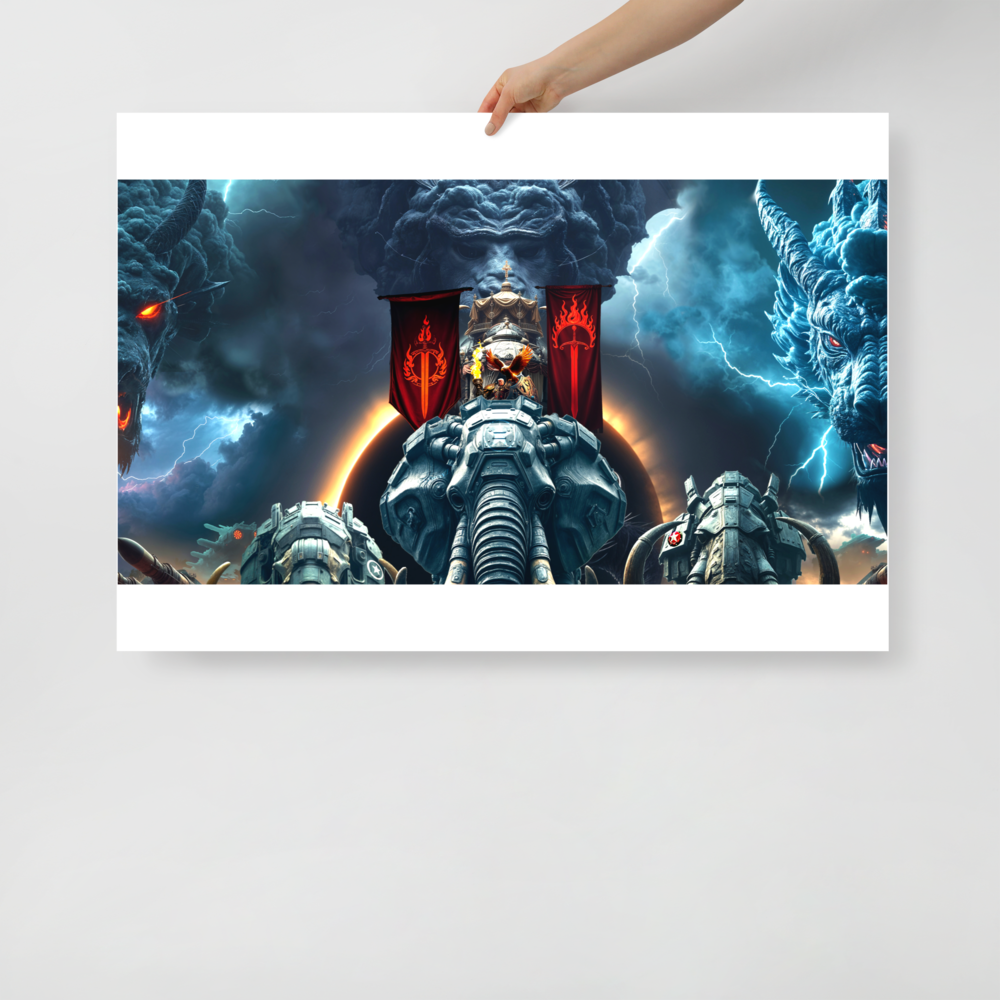 Enhanced Matte Paper Poster (cm) 70×100 cm