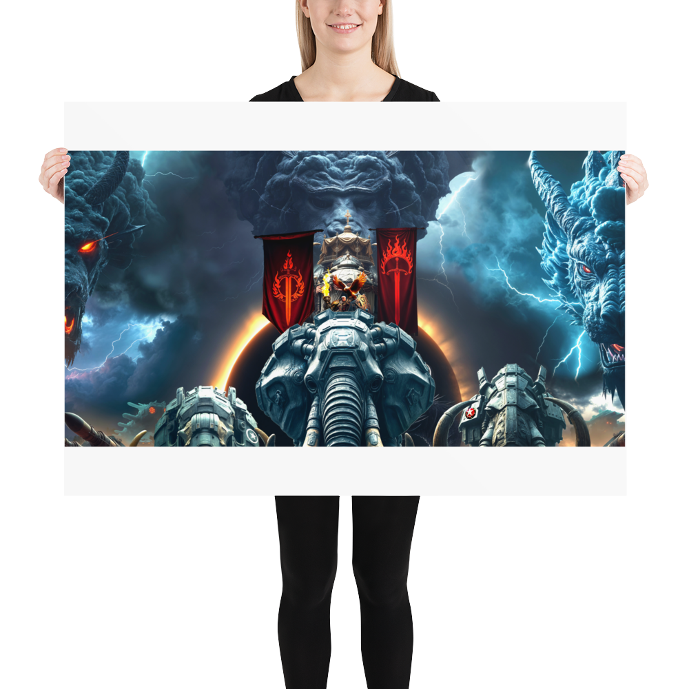 Enhanced Matte Paper Poster (cm) 70×100 cm