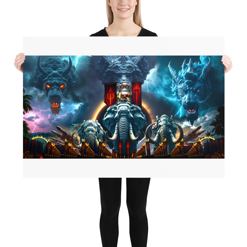 Enhanced Matte Paper Poster (cm) 70×100 cm