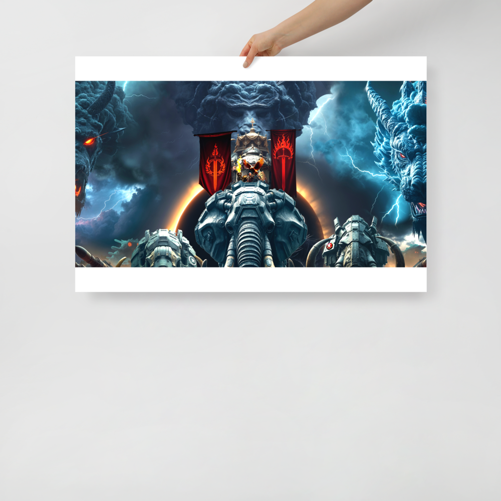 Enhanced Matte Paper Poster (in) 24″×36″