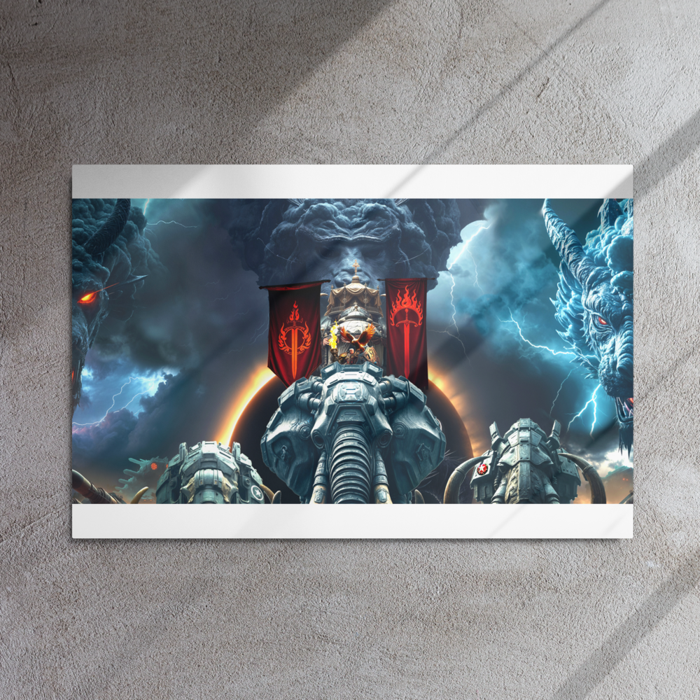 Glossy Metal Print (in) 24″×36″