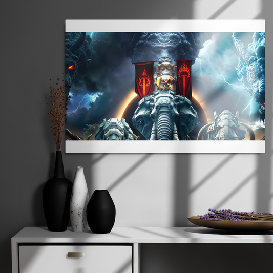 Glossy Metal Print (in) 24″×36″